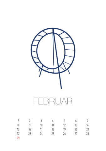 Gerüste der Republik Kalender A5 2024