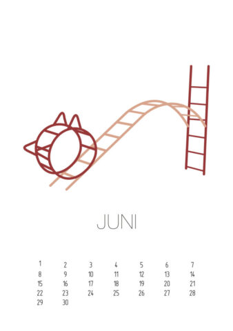 Gerüste der Republik Kalender A5 2024